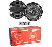 GK SOUND 2 DS18 SLC-N65X coaxial de 4 vías 16,5 cm 165 mm 6,5" 50 vatios rms 200 vatios máx 4 ohmios 84,9 db suspensión de Goma, por par + 3 Stickers Gratis