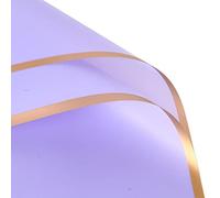 GKANDI 5 unids/set de 58 x 58 cm Phnom Penh papel mate papel de envolver flores papel impermeable DIY envoltura decoración de boda-4
