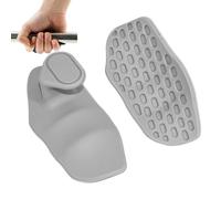 Gkaopi Guantes de Gimnasio de Silicona Almohadillas de Agarre Portátiles Empuñaduras de Gimnasio sin Dedos Guantes de Entrenamiento para Entrenamiento Halterofilia Dominadas