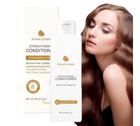 GkgWuxf Acondicionador para el cabello fortalecedor - 237 ml crema aromática fortalecedora | Cuidado natural de pelo largo - para mujeres, niñas y familias