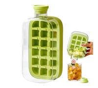 GkgWuxf Bandeja de hielo para botella de agua, molde de hielo para botella de agua, bandeja de molde de hielo para congelador 800 ml, herramientas de fabricación de bebidas frías 2 en 1 para jugo,