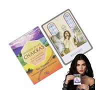 GkgWuxf Baraja De Cartas Oracle, Mensajes Universales para Principiantes, Edición Española Juego De Sabiduría Y Adivinación para Jóvenes