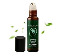 GkgWuxf calmante de cabeza Roll-On | 10 ml Natural Portátil Cooling Pen | para aliviar dolores de cabeza y calmante | Para adultos, amigos, él, padre, madre, mujeres, hombres