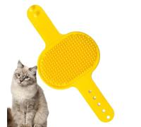 GkgWuxf - Cepillo de cocina independiente para gatos, cepillo de aseo para rincón de gato, cepillo de silicona autolimpiante portátil para mascotas y muebles de interior para eliminar el que cae