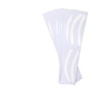 GkgWuxf Cinta de forma de ceja, cinta de cejas Shaper | Kit de modelado de cejas Shaper,50 pares Modelos auxiliares, pegatinas de aerógrafo profesionales Guía de mapeo de cartografía de