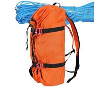 GkgWuxf de Almacenamiento de Cuerda, Mochila de Escalada, Cubo de Cuerda de Escalada de árbol Profesional, Equipo de árbol sin Deslizamiento, Suministros de Alpinismo Ajustables para Hombres,