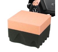 GkgWuxf Dispositivo De Aplicación Para Neumáticos Brillante,Cepillo De Limpieza Neumáticos Con Mango Ergonómico | Mango Ergonómico Cepillo de Espuma Reutilizable para Cera Revestimiento Pulido