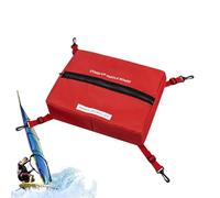 GkgWuxf Enfriador de tabla de remo | Bolsa organizadora aislada para kayak, botella de agua deportiva a prueba de fugas, soporte para teléfono móvil, gran capacidad para picnic, viajes, pesca