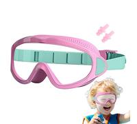 GkgWuxf - Gafas de natación para piscina, gafas de buceo con tapones para los oídos impermeables, máscara antiniebla, protección UV impermeable para deportes acuáticos de 2 a 16 años