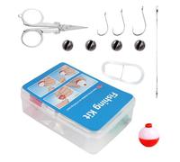 GkgWuxf Kit de,Accesorios de Terminal - Equipo Completo Multifunción para Pescador Lago Río Camping Trucha Lucio Siluro