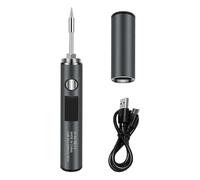 GkgWuxf Kit de soldador - Pantalla digital LED de calentamiento rápido, herramienta de reparación de apagado automático, bolígrafo de soldadura, para componentes electrónicos, hogar, proyectos de