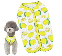 GkgWuxf Linda Ropa de Perro, Ropa de Perro - Ropa para Perros pequeños | Camisa de Gato Suave y relacionado sin Mangas Camisa de Gato Suave para Entrenamiento de cumpleaños