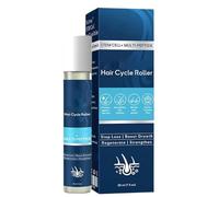 GkgWuxf Líquido antideslumbrante para el cabello, diseño de rodillo de 30 ml, tamaño seguro, líquido contra la caída del cabello, para mujeres, adolescentes, adolescentes y miembros de la familia