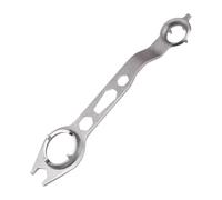 GkgWuxf - Llave de ángulo ajustable, llave de molino de ángulo,Reparar llave ajustable con llave - Herramienta de reparación de piezas de repuesto de cuatro lingotes para trabajadores de mantenimiento