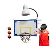 GkgWuxf Luz Baloncesto - Kit de Luz Nocturna LED de Aro de Baloncesto - Iluminación Ambiental con 3 Pelotas Juegos Interiores para Favores de Fiesta Sala Cocina Dormitorio Hogar para Niños y Adultos
