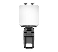 GkgWuxf Luz selfie para teléfono, luz de video con iluminación de 3 colores y modo RGB, lámpara recargable con clip para viajes, conferencias, grabación de video, cámara selfie, laptop, tableta