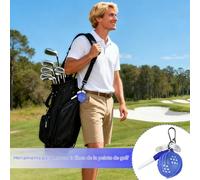 GkgWuxf Marcador De Línea para Bola De Golf | Plantilla De 360 Grados,Marcador De Alineación para Bolas De Golf,para Deporte Competición Entrenamiento Juego Práctica Curso Exterior Mujeres Papá