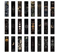 GkgWuxf Marcapáginas para mujer, juego de 24 soportes para páginas de tarot, kit de marca de papel surtido para mujeres, profesores, estudiantes, amigos, club, amantes de la astrología, biblioteca