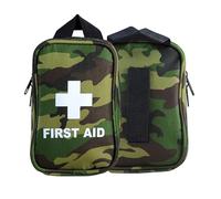 GkgWuxf Organizador de bolsas de medicamentos, bolsa de almacenamiento de medicamentos de camuflaje, bolsa organizadora de medicamentos, bolsa de almacenamiento impermeable para camping, mochila de
