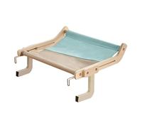 GkgWuxf Percha para Ventana de Gato, Hamaca para Ventana - Percha Ajustable para Gatitos para alféizar de Ventana,Asiento de Percha para Cama para Gatos fácil de Ajustar y Montar para alféizar de