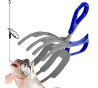 GkgWuxf Soporte de abrazadera para peces, pinzas multifuncionales para peces con 3 garras - Soporte de agarre para aparejos de herramientas, multifuncional, para lubina, trucha, boca de caballo