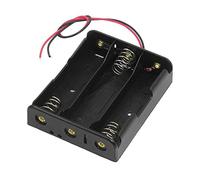 Gkhowiu 3.7V punta soporte de batería caja para 3 x 18650 baterías