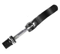 GKIRQVPE Desmontar la Bicicleta, Paquete de 2 brochetas de liberación rápida for tija de sillín de Bicicleta, Aluminio Multicolor de 8mm(2 Pcs Black)