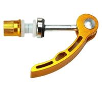 GKIRQVPE Desmontar la Bicicleta, Tija de sillín de Bicicleta Palanca de liberación rápida Abrazadera Tornillo de brocheta Multicolor M6x45-50mm(M6x45mm Gold)