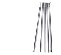 GKIRQVPE Tienda de Aluminio extendida., 2m Telescopic Tent Poles 2 Pcs Multicolor For Camping Trekking(Sliver M 43cm)