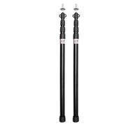 GKIRQVPE Tienda de Aluminio extendida., Telescoping Aluminum Tent and Awning Poles Adjustable 33-100 Inch XL Pack of 2 Multicolor(04)
