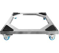GKJHTED Base de Soporte para Lavadora, Base móvil con Ruedas bloqueables, Soporte para Lavadora, Soporte para refrigerador de 42 a 60 cm, Pedestal u