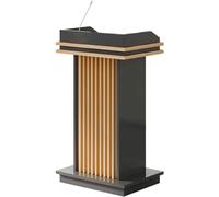GKJHTED Púlpito de Iglesia, podio de Madera, púlpito de Escritorio, púlpitos Modernos, atriles móviles para reuniones, Iglesias, auditorio, Moderno