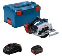 Bosch Professional 18V System sierra circular a batería GKS 18V 57-2 (disco de sierra 165 mm, profundidad de corte 57 mm, incl. 2 baterías ProCORE 5.5Ah, cargador GAL 1880 CV, L-BOXX)