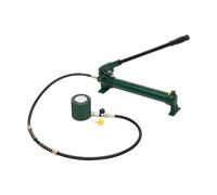 GKSNCJSMF Gato hidráulico de 30 toneladas + Bomba Manual hidráulica CP-700, Kit de Bomba de ariete hidráulico, Gato hidráulico de 2 Tiempos, Gato hidráulico de Cilindro de 30 toneladas con manómetro