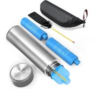 Gkstly Enfriador de insulina para bolígrafos 60H, estuche de viaje, estuche para bolígrafos de insulina, bolsa fría para medicamentos de 2 a 8 °C, con aislamiento de biogel, bolsa de refrigeración