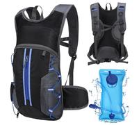 Gkstly Mochila de hidratación con 2L Water Bladder BPA Free, Mochila de Hidratación, Mochila de Hidratación con Vejiga de Hidratación,en Correr, Senderismo, Ciclismo, Escalada, Camping, Ciclismo