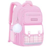 Gkstly Mochila Escolar Niña, Mochila Adolescente Ergonómica para Primaria y Secundaria de 8 a 14 años, Repelente al Agua Mochila de Niñas Escolar, Mochilas Colegio Kawaii para Niñas con Colgante