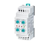 GKT-03F 3 * 380VAC No-Neutual Trifásico Falla de fase, secuencia de fases, relé de bajo y sobrevoltaje