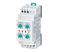 GKT-03F 3 * 380VAC Relé de subtensión de secuencia de fase de fallo de fase trifásico no neutro 1 ud.