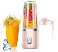 Gkumgwo Exprimidor personal - Vaso mezclador eléctrico | Botella mezcladora de recargable exprimidor de viaje para batidos, deportes, gimnasio, cocina, hogar, desayuno, camping, al aire libre