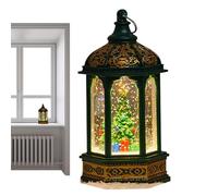 Gkumgwo Lámpara De Nieve Navideña con Globo, Linterna de Agua con Efecto de Nieve y Purpurina Brillante, Decoración Luminosa para Fiestas Reuniones Festivales y Escritorio del Hogar