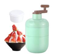 Gkumgwo Máquinas De Hielo Raspado - Raspadora Manual Con Manivela - Máquina de Hacer Hielo Portátil de Acero Inoxidable - Para Hogar Cocina Picnics Al Aire Libre Preparación De Cócteles Y Bebidas