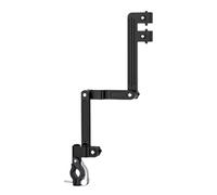 Gkumgwo Paragüero de bicicleta, soporte para paraguas de cochecito,Pinza paragüero ajustable - Paragüero robusto para carrito de golf, soporte de paraguas para scooter de movilidad, cochecito,