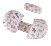 GKXLH Almohada de embarazo - Almohadas de embarazo para dormir para espalda, caderas, piernas, almohada de maternidad suave para mujeres embarazadas, desmontable y ajustable, doble cuña con funda