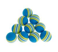 GKYQVE 10 bolas coloridas para mascotas, juguetes interactivos para atrapar, bolas de goma EVA coloridas, para perros, cachorros, hogar, gatitos, tapete de juego