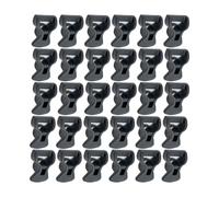 GKYQVE 30lots - Clip flexible para línea de tienda de campaña con construcción para cubierta de refugio de camping y aplicación de sombra, cierre de cuerda antideslizante