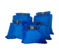 GKYQVE 5 bolsas secas para exteriores, playa, con hebilla, bolsa seca ligera para camping, kayak, mochileros, Blue