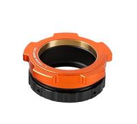 GKYQVE Adaptador coaxial compacto hembra a 5.1 cm para configuraciones rápidas durante la actividad astronómica y observaciones, funda de camping