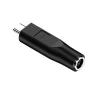 GKYQVE Adaptador USB C a corriente directa de alta eficiencia de 100 W, solución de carga rápida para portátiles y teléfonos, tecnología de gadgets y conector de carga portátil