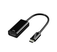 GKYQVE Adaptador USB C a HDMI fácil de usar, salida de video 4K para dispositivos tipo C, disfruta de películas con familiares y amigos, adaptador flexible tipo a HDMI